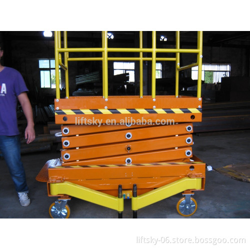Minin Moveable Hydraulic Scissor Lift SJG0.5-0.68